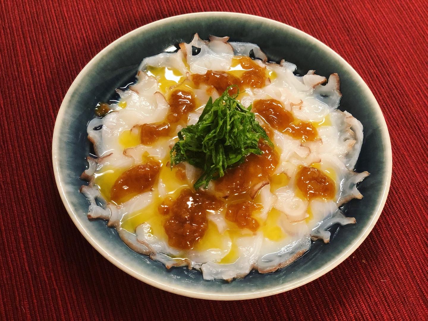 5分でできる簡単おつまみ タコの梅肉カルパッチョ ひめくりおつまみ
