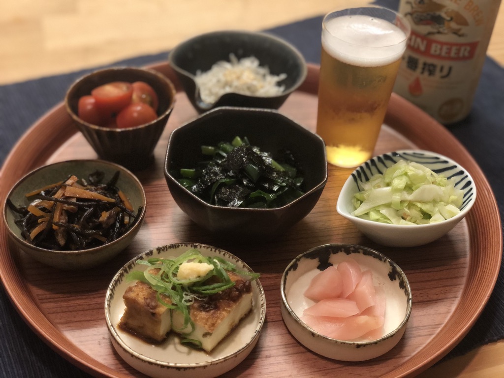 香りで食欲増進 にらと韓国のりのナムルのレシピ 作り方 ひめくりおつまみ